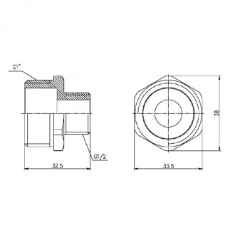 Ниппель редукционный SD Forte 	1"х1/2" цена
