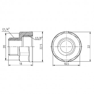 Переход SD Forte 3/8 цена