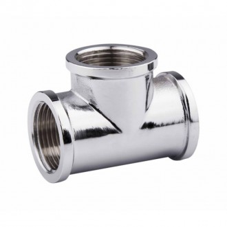 Тройник SD Forte 3/4" ВВ хром цена