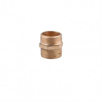Ниппель латунный 3/4"х3/4", наружная резьба цена