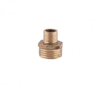 Ниппель латунный 3/8"х1/4", наружная резьба цена