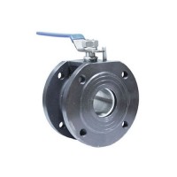 Кран кульовий фланцевий сталевий, Ду 65 / куля-нж сталь 304 / PTFE / PN16 Кран кульовий фланцевий сталевий, Ду 65 / куля-нж сталь 304 / PTFE / PN16